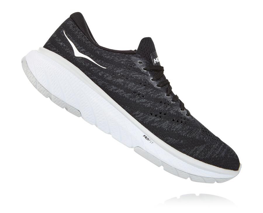 Hoka One One Bezecke Topanky Damske Čierne/Biele - Cavu 3 - 10837-VWXM